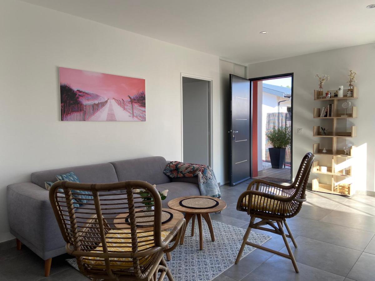 Villa L'Espourguit Proche De L'Ocean Et De La Foret Mimizan-Plage Kültér fotó